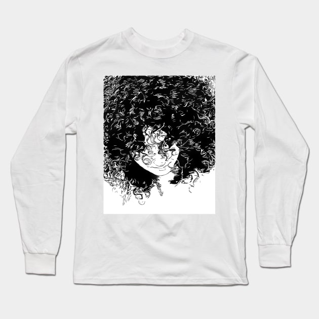 Portrait Study, December 2019 Long Sleeve T-Shirt by cannibaljp